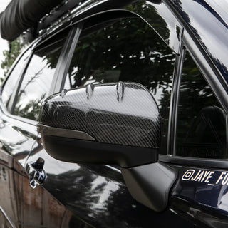 Carbon Fiber Mirror Caps - Forester 19'+ and Crosstrek 18" +