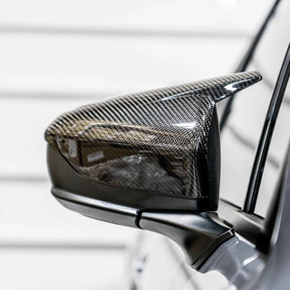 Arrowhead Carbon Fiber Mirror Caps - 22' + WRX VB