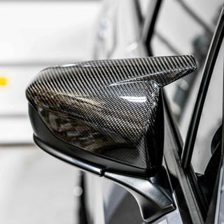 Arrowhead Carbon Fiber Mirror Caps - 22' + WRX VB