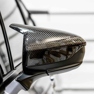 Arrowhead Carbon Fiber Mirror Caps - 22' + WRX VB