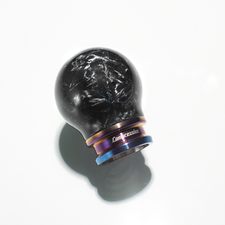 Limited Edition Forged Carbon Shift Knob - (Weighted) Titanium Finish