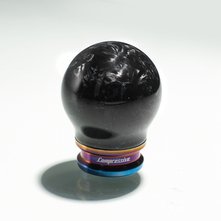 Limited Edition Forged Carbon Shift Knob - (Weighted) Titanium Finish