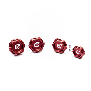 Compressive Tuning Burn Series Engine Bay Caps (Set of 4) Fits Most Subaru Models