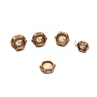 Compressive Tuning Burn Series Engine Bay Caps (Set of 5) Fits Most Subaru Models