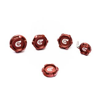 Compressive Tuning Burn Series Engine Bay Caps (Set of 5) Fits Most Subaru Models