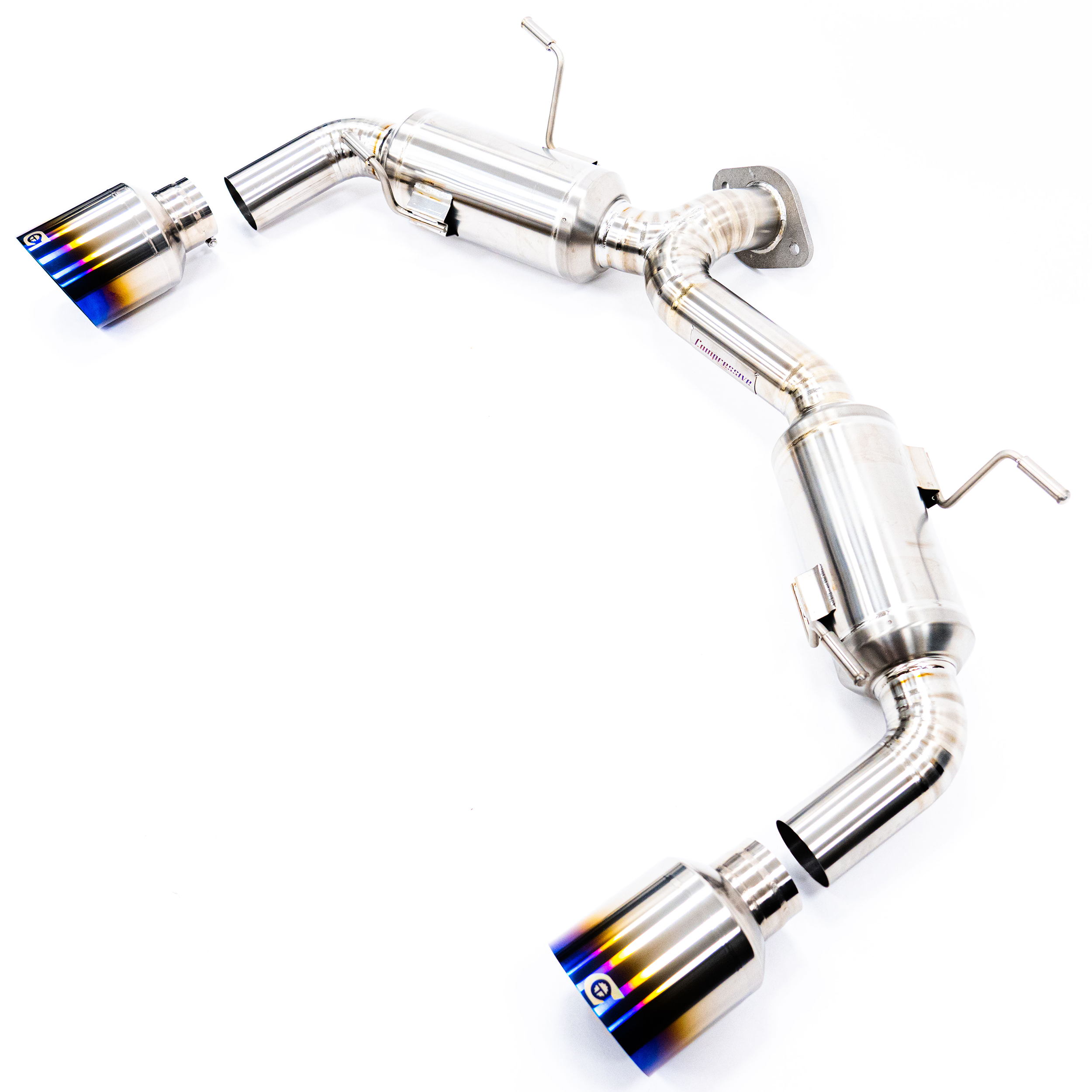Zenkai-Ti Titanium Axle Back Exhaust for '21+ BRZ – compressivetuning Zenkai-Ti Titanium Axle Back Exhaust for '21+ BRZ – compressivetuning