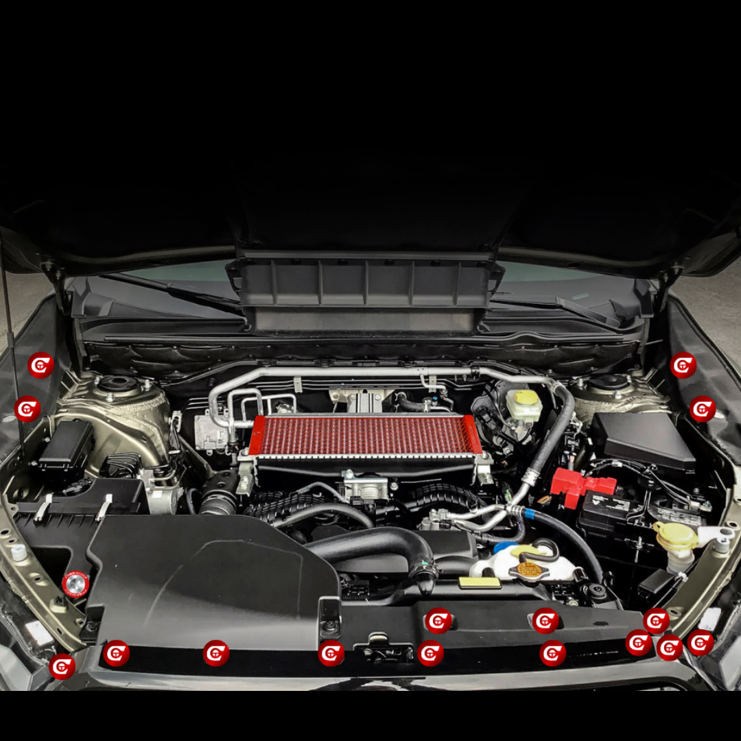Subaru engine dress up kit deals