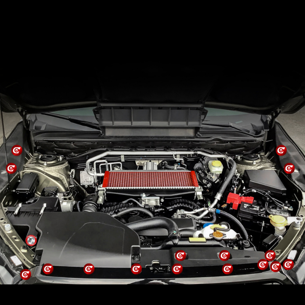 Engine Dressup Kit for 19'+ Ascent (17 pc Complete Kit