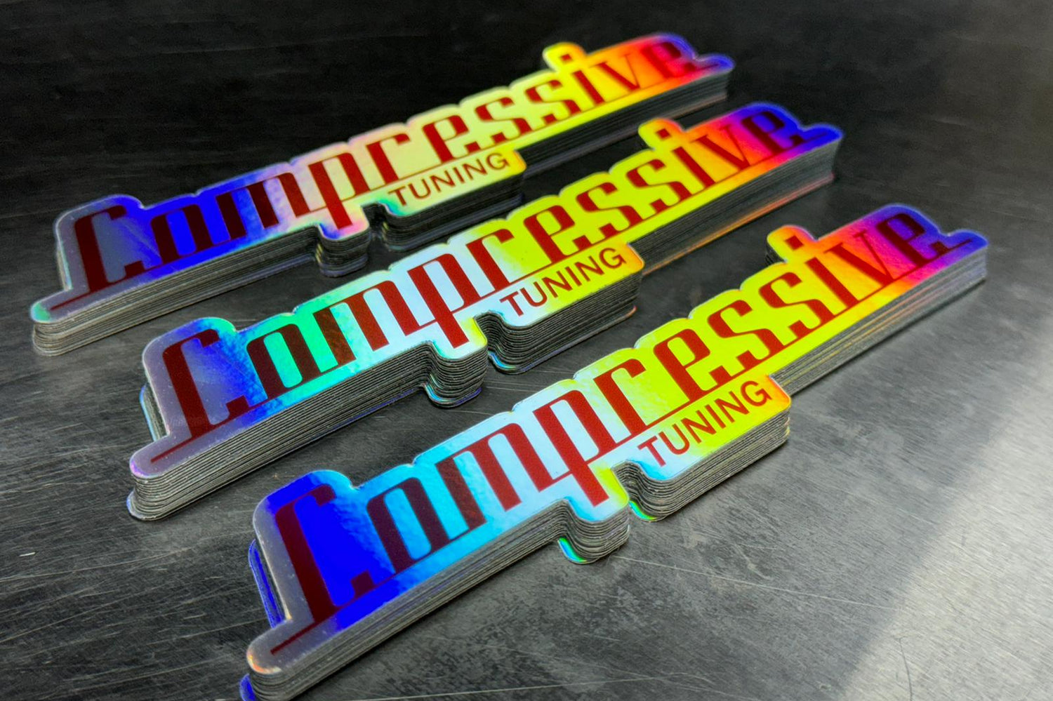 Eqttuning Sticker Holographic Subaru Stickers Red Logo 2004-2024 – compressivetuning